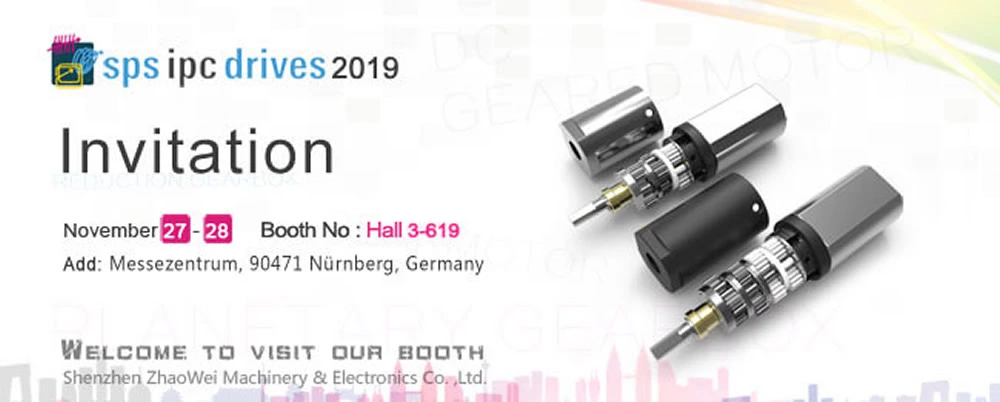 ZHAOWEI präsentiert Getriebemotoren auf der SPS IPC DRIVES