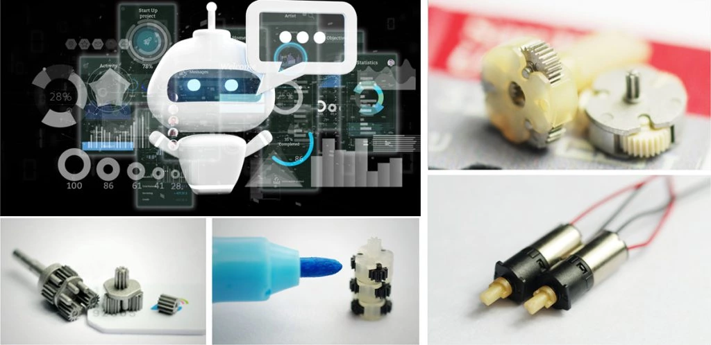 gear-motor-for-intelligent-robot-nurse