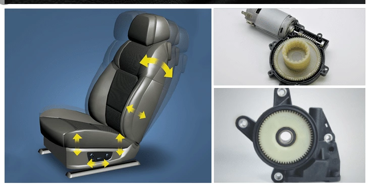 Oto Koltuğu Ayarı için 12V Dişli Motor