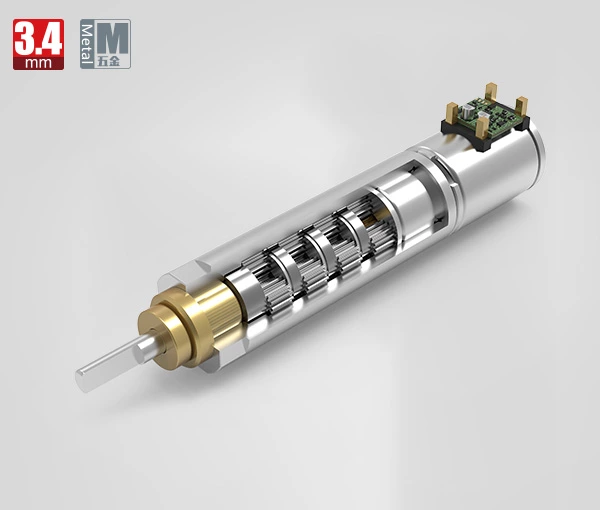 3.4mm DC Dişli Motor