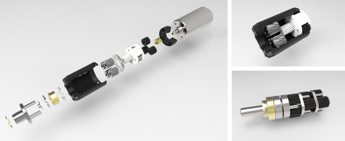 Planetary gearbox structure