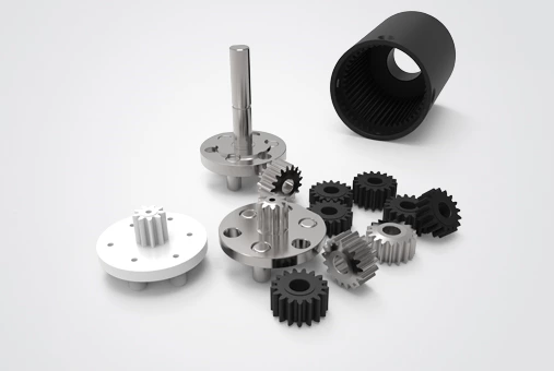 yüksek torklu düşük devirli dc dişli motor