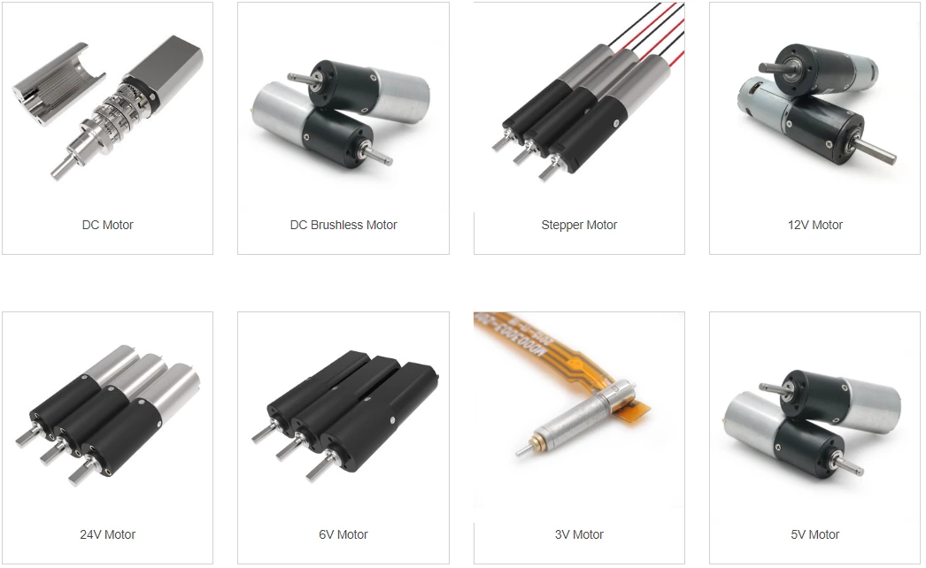 mikro DC motorlar