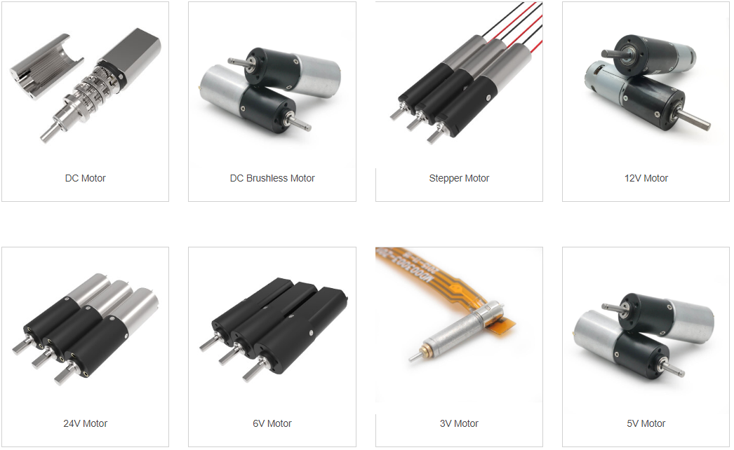 micro DC motors