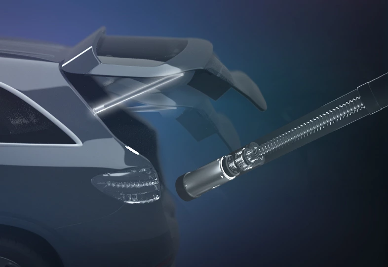 Otomobil bagaj kapağı tahrik motoru