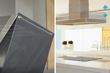 Comparaison du système d'entraînement de hotte de cuisine intelligente