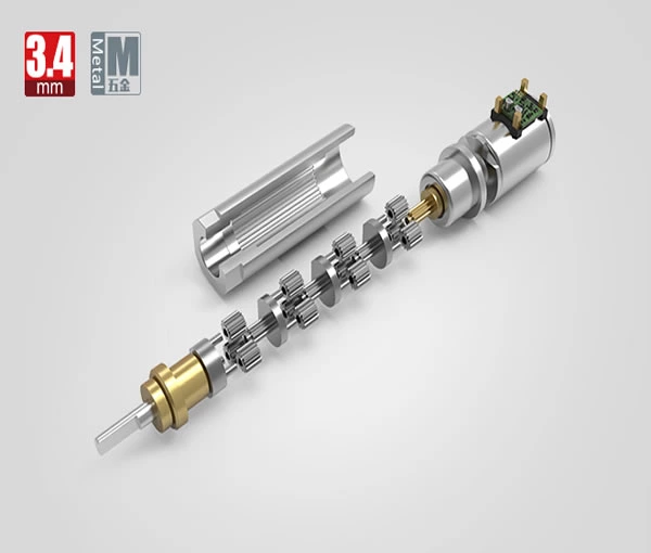 3.4mm Schrittmotor