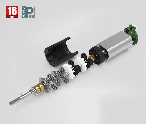 16mm DC Dişli Motor
