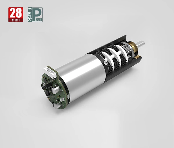28-mm-Bürsten-Gleichstrommotor