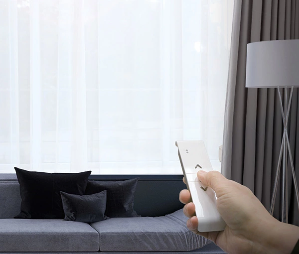 moteur de rideau wifi avec télécommande