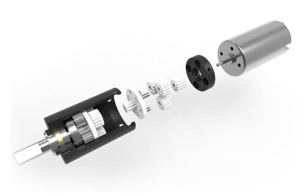 Gearbox for PTZ Cameras