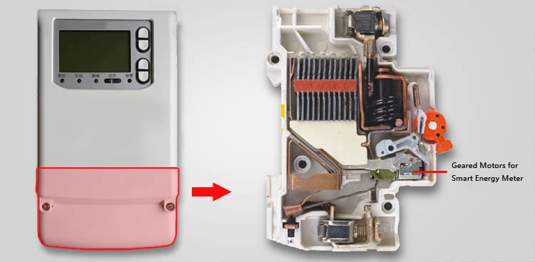 Smart Energy Meter-2 için Redüktörlü Motorlar