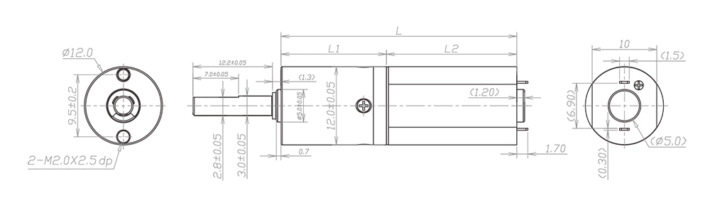 12mm Getriebezeichnung