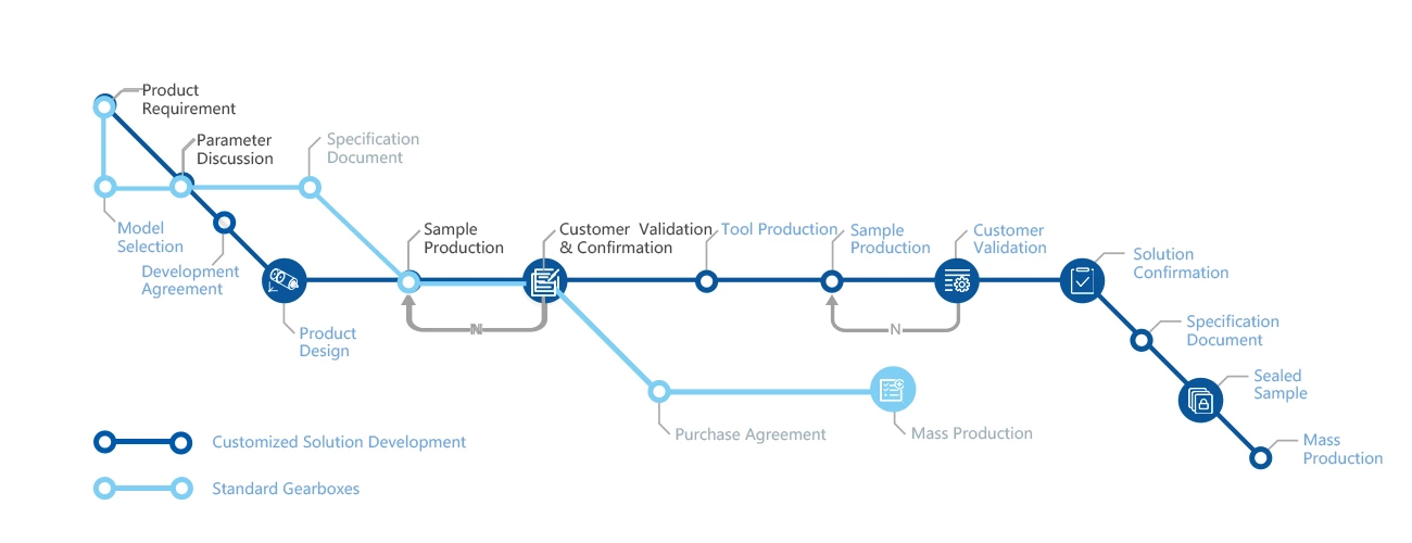 Customization process