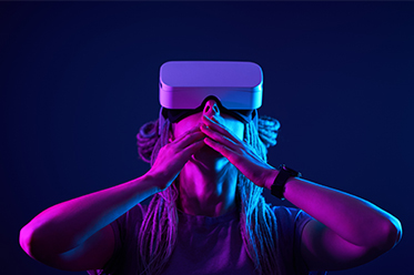 Sistema di guida per visori VR