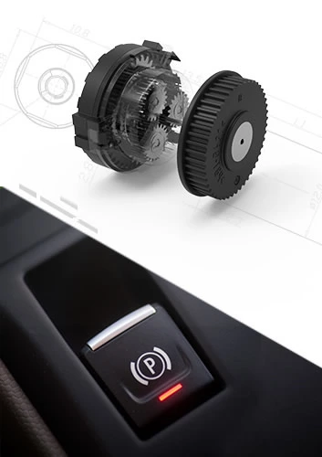 Motor für elektrische Feststellbremse