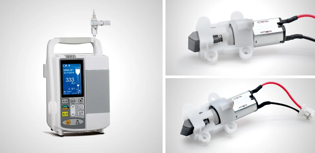 Anwendung der Infusionspumpe