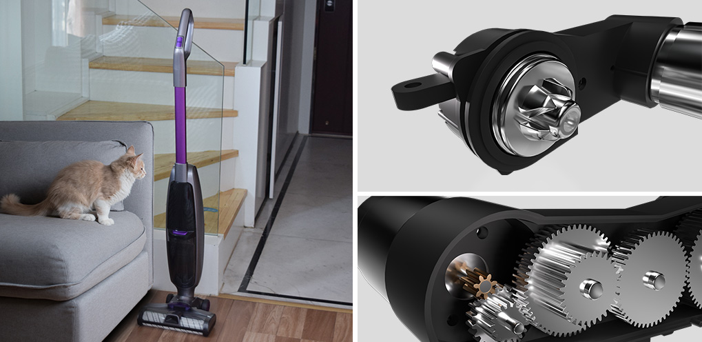 upright vacuum application