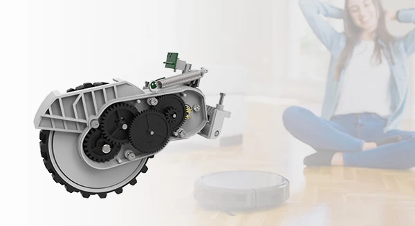Roboter-Staubsauger-Motorantriebsbewegung