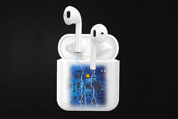 Lifting System for Wireless Earbuds Charging Case