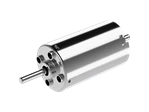 Motor CC cepillado de 19 mm.