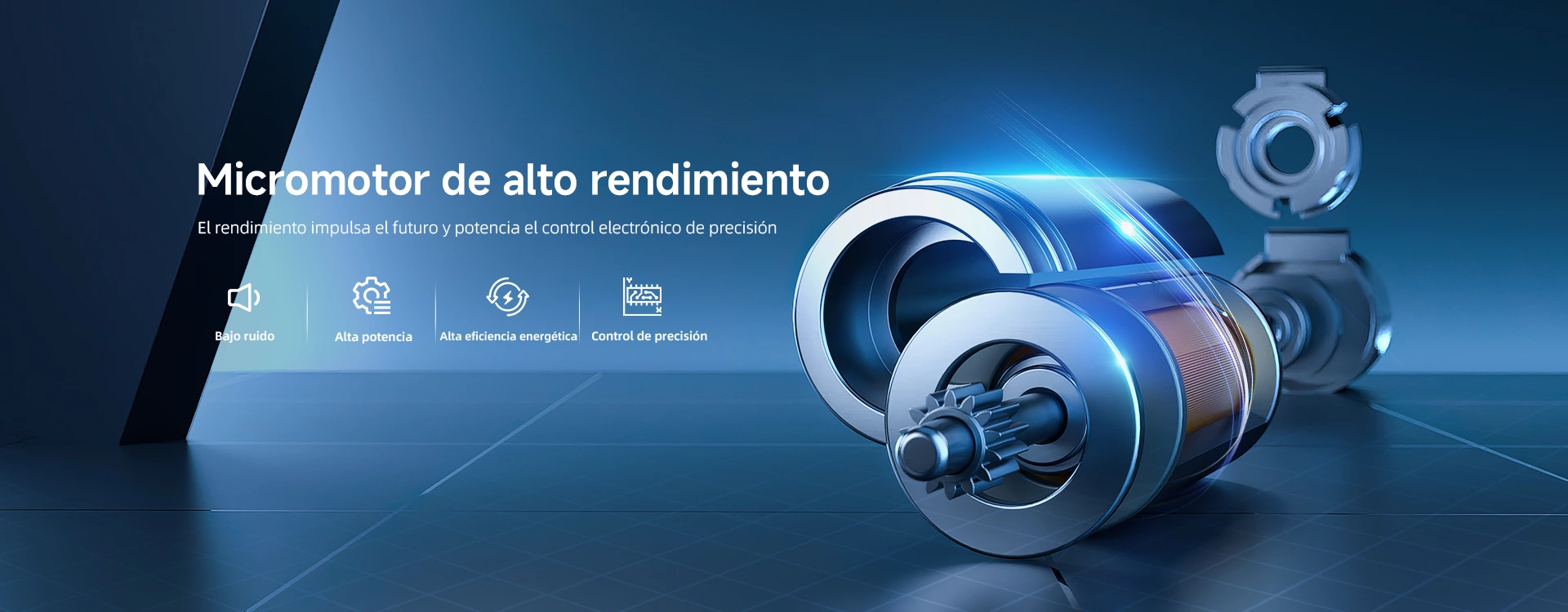 Micromotor de alto rendimiento