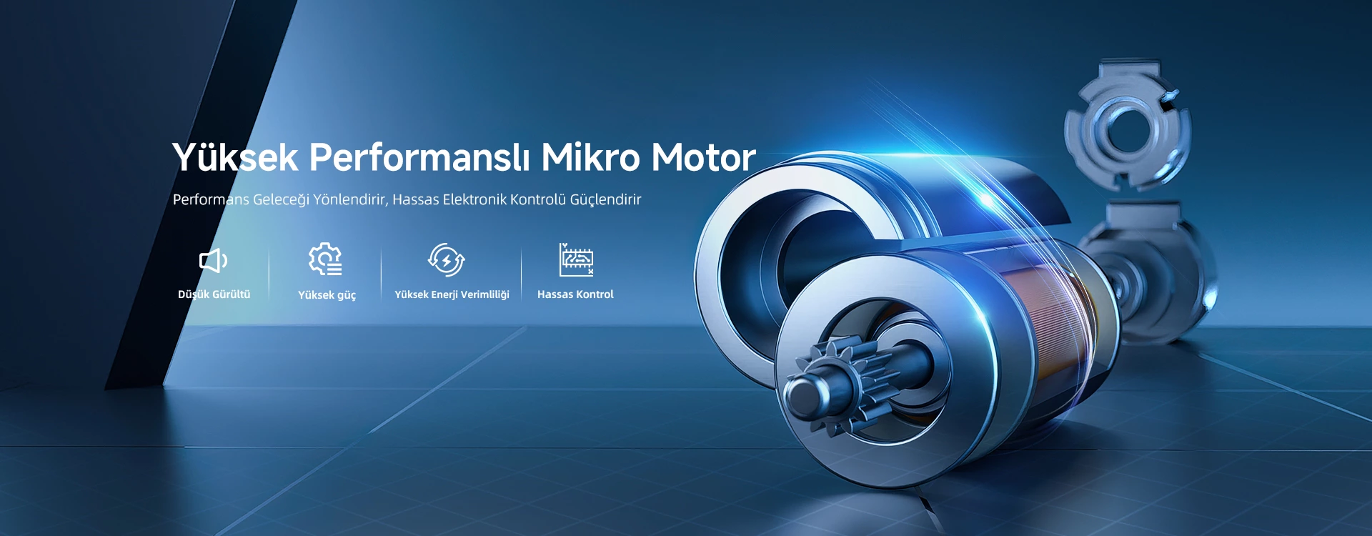 Yüksek Performanslı Mikro Motor