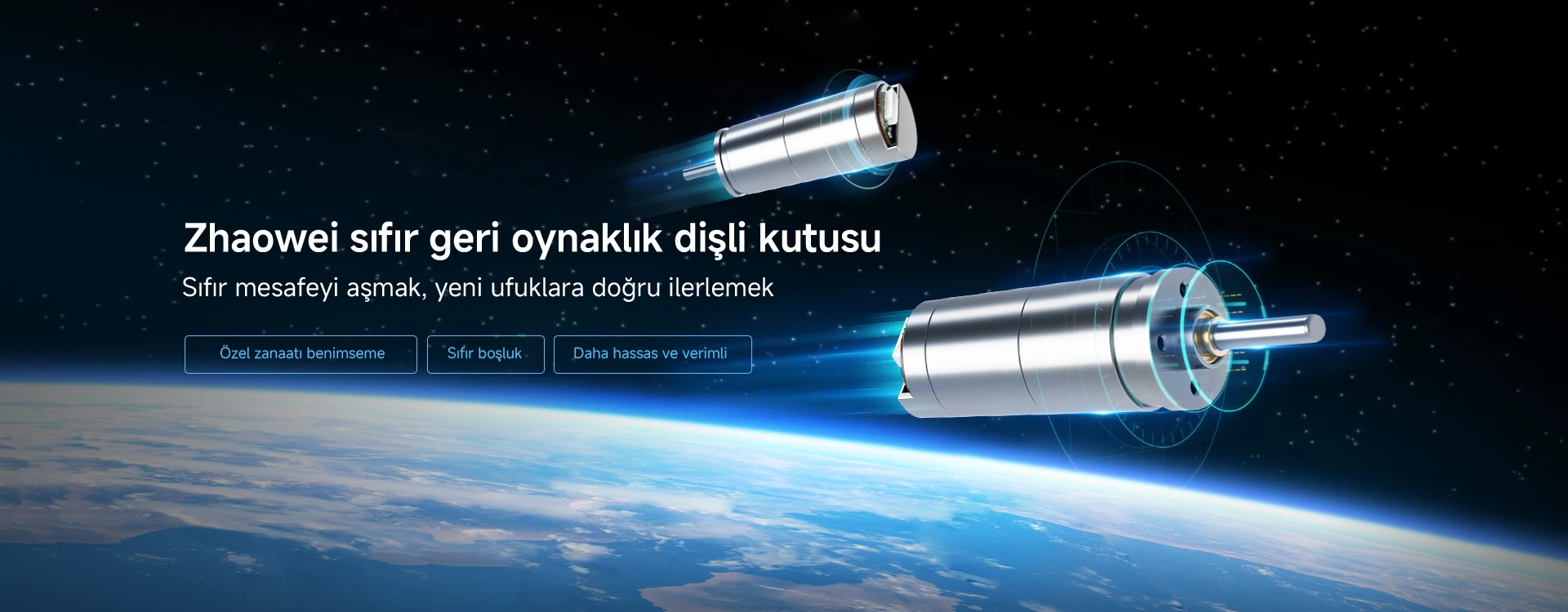 Zhaowei sıfır geri oynaklık dişli kutusu