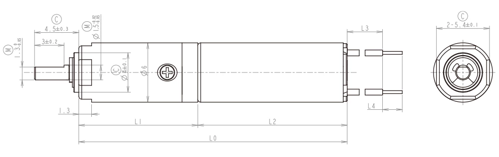 PD6mm technical parameters