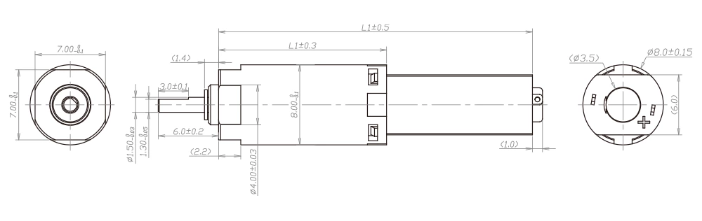 PD8mm technical parameters