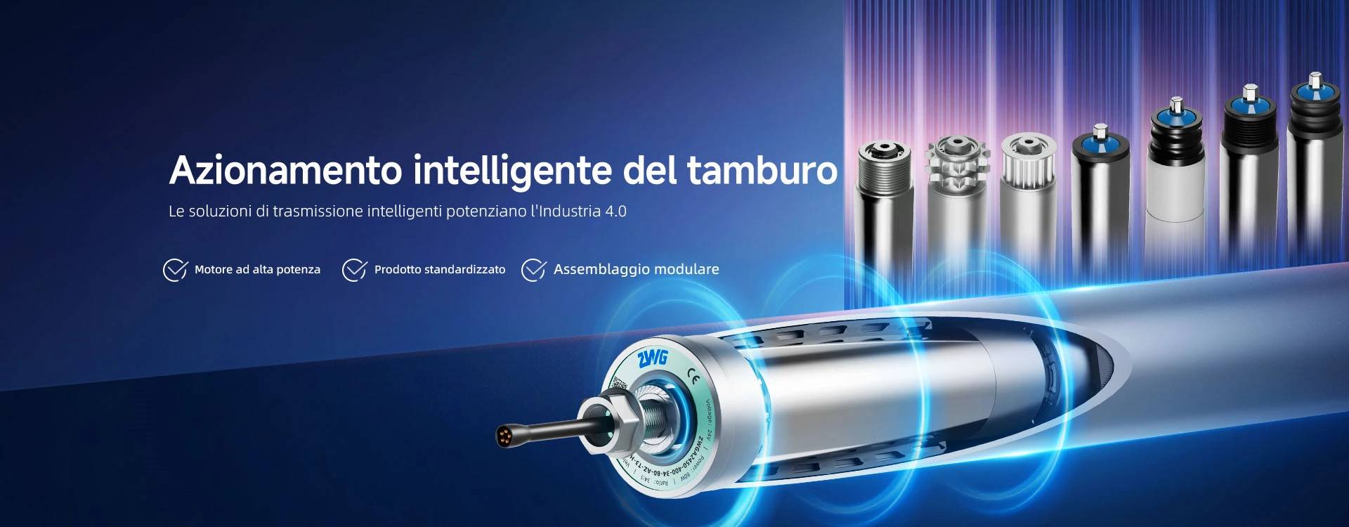 Azionamento intelligente del tamburo
