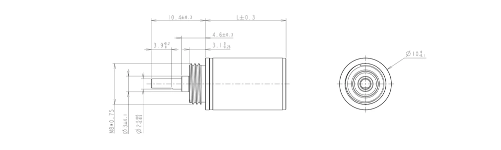 10mm high-preformance gear motor