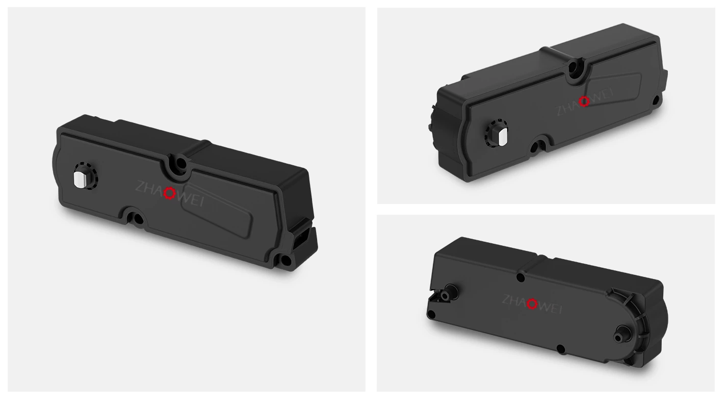 Electric vehicle-mounted refrigerator door actuator