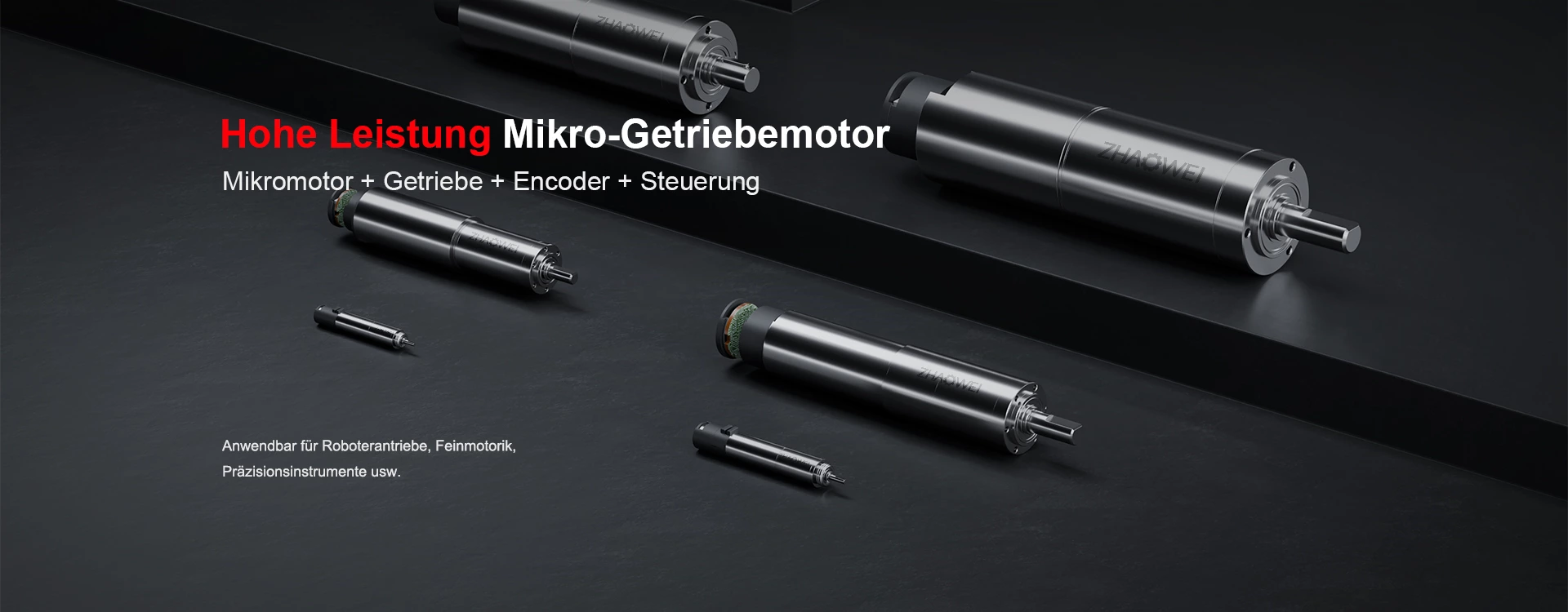 Hochleistungsaktuator der Roboterhand