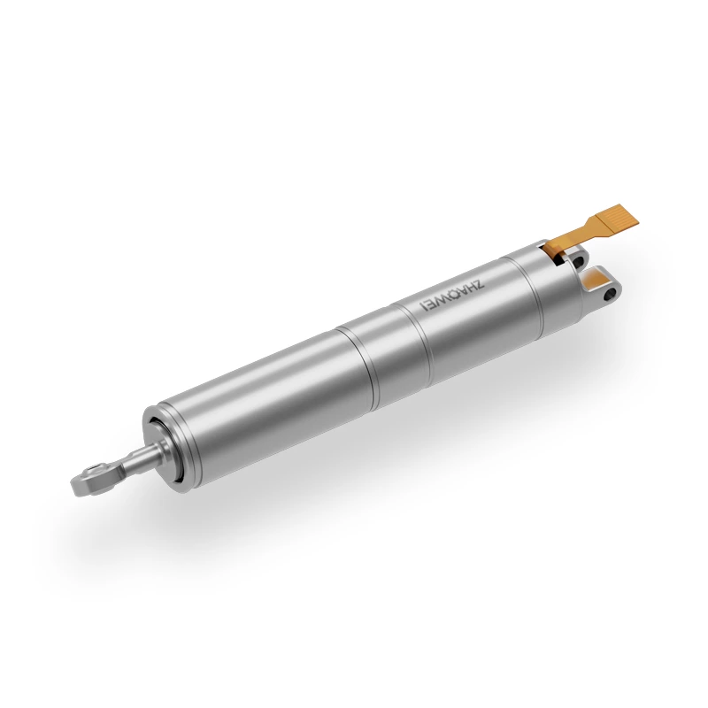 Robot neuron palm core direct push rod motor