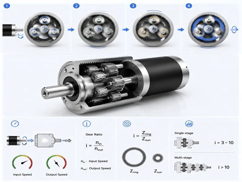 How Do Planetary Gear Motors Work?